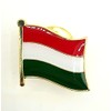 Hungarian Flag Metal Pin Badge, Metal
