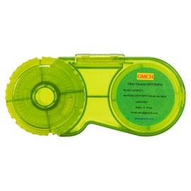 CSILU 2023 New Cassette Fiber Cleaning kit Fiber Optic Cleaning Box for MPO MTP Male with PINS 2.5mm SC 1.25mm LC MDC CS connectors with 500+ Cleans Factory Directly