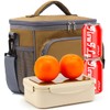 FlowFly Insulated Reusable Lunch Bag Adult Large Lunch Box for