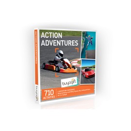 Buyagift Action Adventures Gift Experience Box - 710 adrenaline fuelled experiences from driving blasts to indoor skydiving