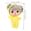 Kisangel Mini Girl Doll Soft Doll for Cute Cartoon Figure