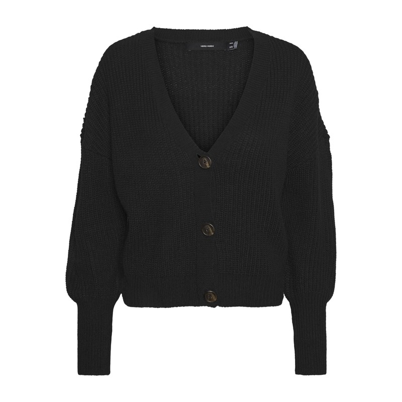 Vero Moda Women's Vmlea LS V-Neck Cuff Cardigan Noos Cardigan,