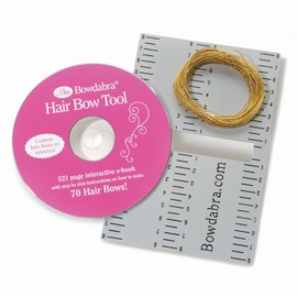 Darice Hair Bow Tool for Mini Bowdabra, Hairbow, Plastic