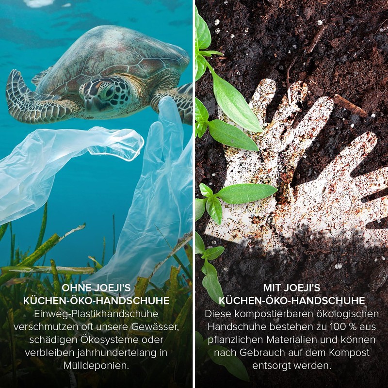 Joeji's Disposable Gloves, S, Disposable Gloves, Food Gloves, Ecological Disposable