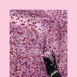 Pink Gellac UV Nail Polish 206 Bedazzled Purple Professional Gel Nail Polish Shellac for AT LEAST 14 Day Perfect Bright Nails