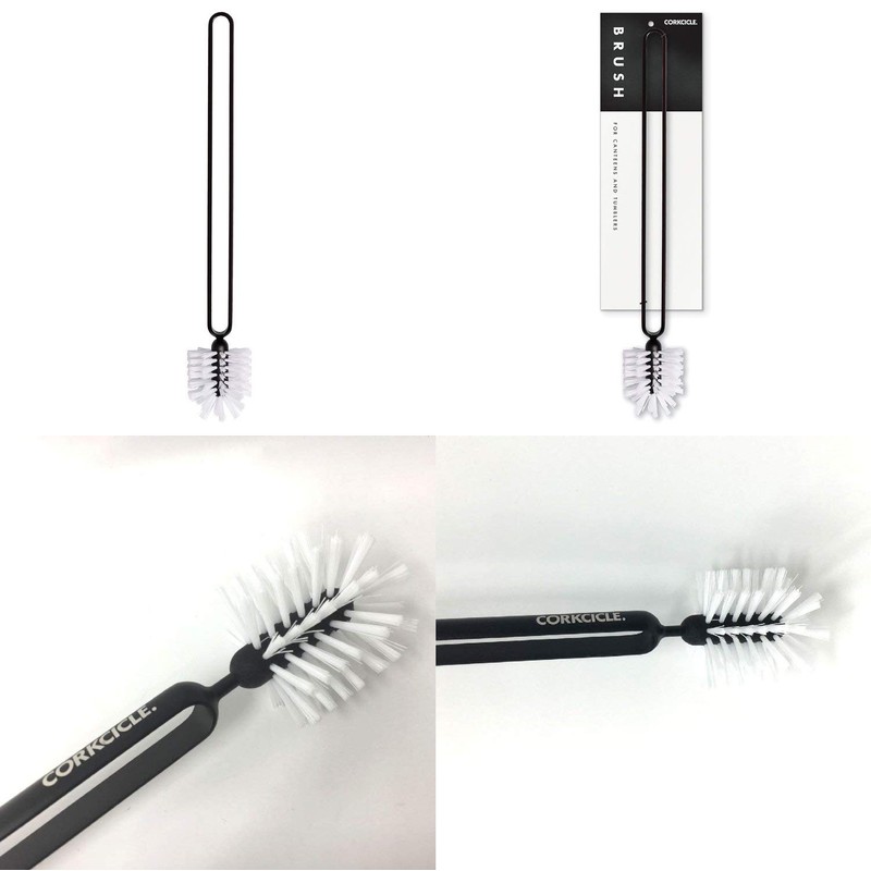 CORKCICE 2000BRUSH Bottle Brush, Nylon, Aluminum Handle, Water Bottle Wash,