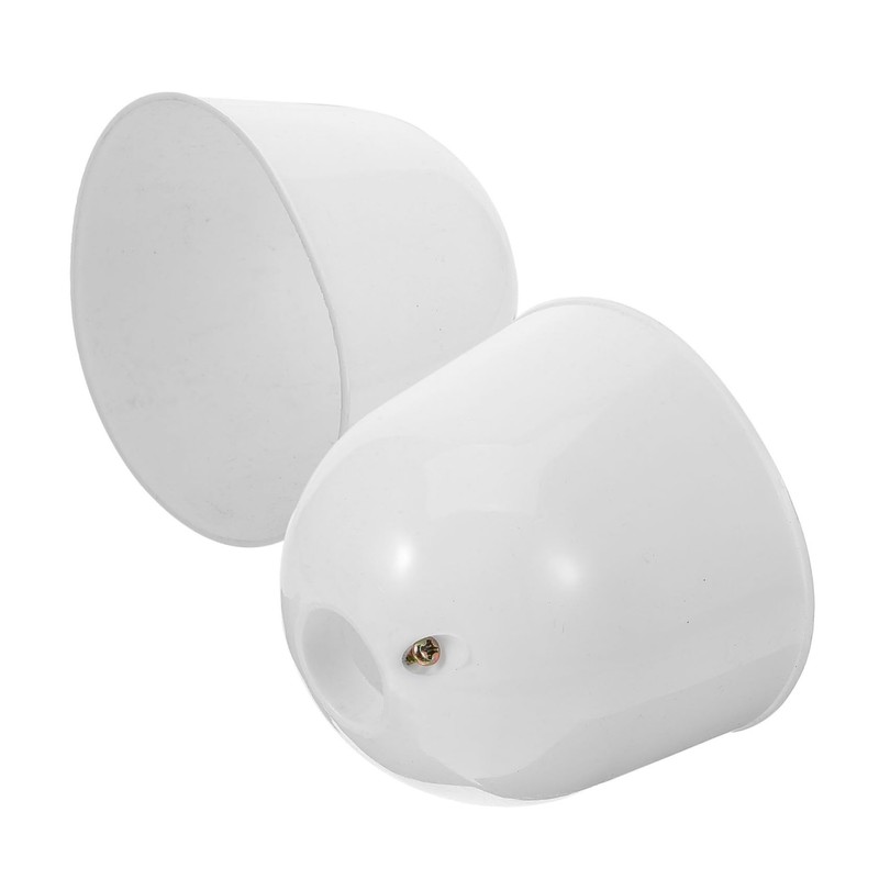 ABOOFAN 3sets Ceiling Fan Accessories Plastic Fan Bottom Canopy Ceiling