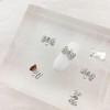 P213 Nail Parts 1 Cubic Metal Jewelry GWM / p213네일파츠 1개입 큐빅메탈쥬얼리 네 GWM