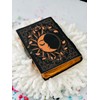 Keyman Thema Design Studio Vintage Sun & Moon Leather Journal