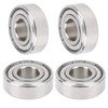 10Pcs Mini Bearing High Rotating Speed Double Shielded Machinery Parts