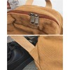 GAMLFL Canvas Backpack for Women Retro Aesthetic Rucksack Basic Backpack