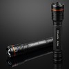 KunHe Heavy Duty 3D Cell LED Flashlights Large Aluminum Zoomable