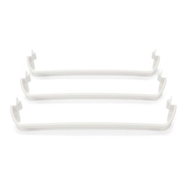 HECASA Refrigerator Door Shelf Rack Bars - 1 x 240534701, 2 x 240534901, For Frigidaire, Kenmore, Gibson, Replacement for AP3214631, PS734936