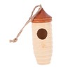 CIYODO Detailed Design Hummingbird House Bird Nest Outdoor Garden Swing