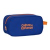 Valencia, blue/orange, 120 x 50 x 230 mm, shoe bag