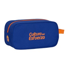 Valencia, blue/orange, 120 x 50 x 230 mm, shoe bag