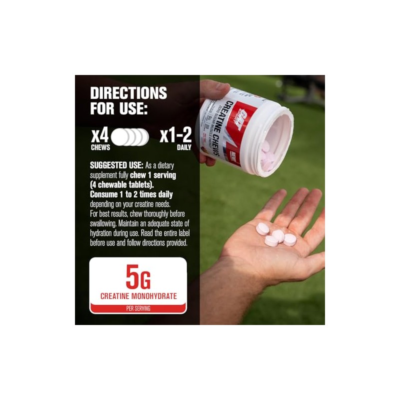 GAT SPORT Masticables de Creatina - Sin Azúcar - 5