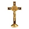 POFET Crucifix Jesus Christ Cross Statue Figurine For Car Home