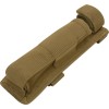 Rothco Coyote Brown Long MOLLE Holder for Baton Pouch Bottom