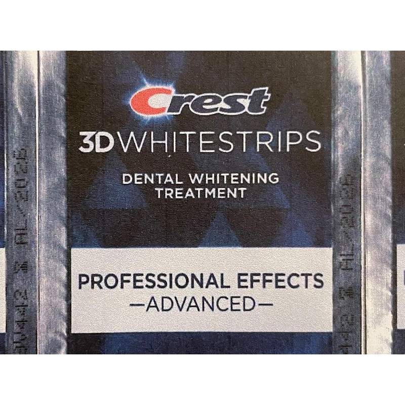Crest NEW CREST ADVANCED PROFESSIONAL EFFECTS Whitestrips 10 Pouches /