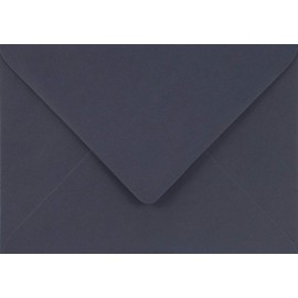 Netuno 25 Dark Blue Envelopes DIN B6 125 x 175 mm 115 g Sirio Colour Dark Blue Coloured Envelopes Wedding Birthday Christmas Colourful Paper Envelopes for Invitation Cards