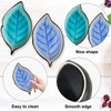 2 Pack Ceramic Spoon Rest Leaf Ceramic Ladle Holder Modern