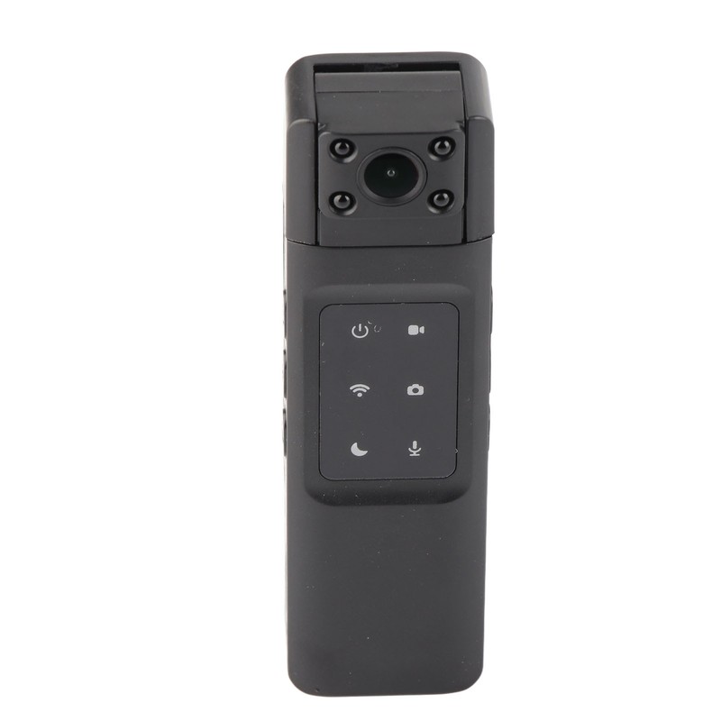 Body Mounted Camera with Back Clip 1080P Wifi Night Vision