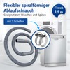 VIOKS Flexible Drain Hose Washing Machine 1.5 m 19/22 mm