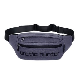 FANDARE Waist Packs Boys Chest Bag Waist Pouch Fanny Pack Teenager Chest Bag Outdoor Travel Running Cycling Sports Sling Bag Crossbody Bag for Men Waterproof Polyester Blue