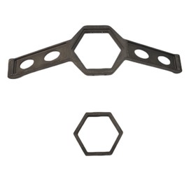 Universal Valcrum Hub Cap Wrench, 2-1/2” Hex with 2-1/4” Hex Insert for all Size Oil Caps