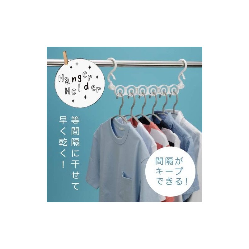 Inomata Chemical Hanger Holder Hanger-Holder-White