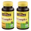 Nature Made Vitamin B-Complex Caplets 100 Caplets (Pack of 2)