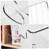 Operitacx Plastic Baskets Pantry Organizer Fridge Shelves Rubbish Clear Storage
