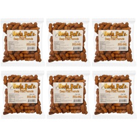 Deep Fried Peanuts -Eat em Shell & All! (Garlic) 6 PACK