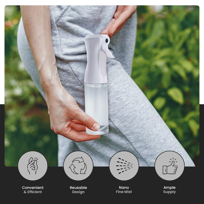 VIGOR PATH Continuous Spray Bottle – Fine Mist Mister Spray