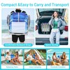 #WEJOY Folding Beach Chair for Adults, 4-Position Aluminum Lightweight Beach