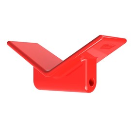 SUPROD Polyurethane Bow Holder, Bow Support, Bug Protection, Bow Buffer, Bow Mouth, 100 mm, Red