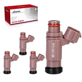 AISHAN 4PCS Fuel Injectors 4 Holes Compatible with Yamaha WaveRunner FX VX, FX Cruiser 2004-2008, AR230 SX230 2005-2009, Jet Boat FX140 SR210 VX Cruiser Replace 60E-13761-10-00