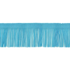 DÉCOPRO Chainette Fringe Trim, Color# 04 - Turquoise Blue [Sold By The Yard]