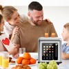 2 Slice Toaster Touch Screen, Stainless Steel Toasters Digital Timer