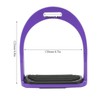 Janzoom Stirrups, Children's Stirrups, Comfortable for Children (Purple)
