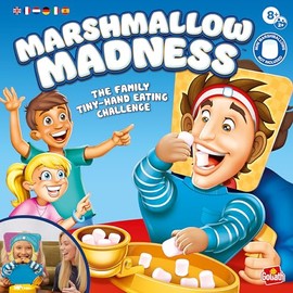 Goliath - Marshmallow Madness, Board Game from 8 Years, Game for 2 or More Players, Family Game where Man Eats Mini Marshmallows, Skill Game for Children and Adults