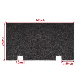 weideer 3pcs RV Air Conditioner Filters RV A/C Air Filter Replacement for Dometic Parts 14 x 7.5 Inch K-123