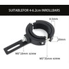 KiBlithemor Motorcycle Headlight Bracket, Pack of 2 38-60 mm Universal