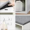 HOOBRO Shoe Storage Bench with Cushion, 39.4" L Entryway Bench