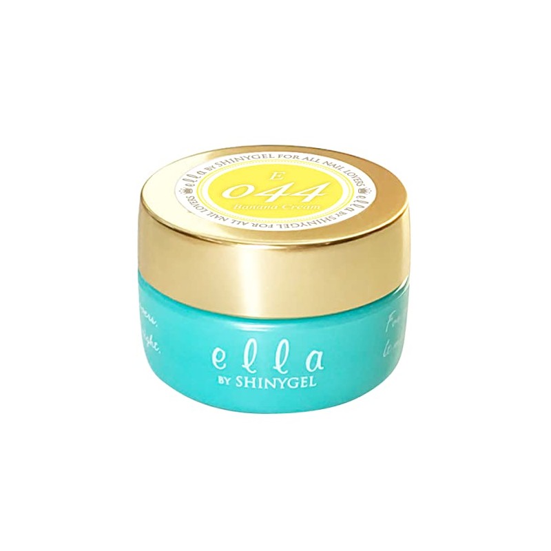 ella BY SHINYGEL Color Gel E044 Banana Cream (Elabai Shiny
