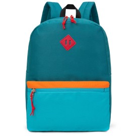 Veious Kids Backpack for Boys & Girls, Toddler School Backpacks (Green Blue)