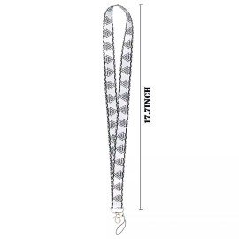 Pinstant Valknut Knot Viking Norse Rune Symbol Thor Odin 17.7" Neck Lanyard Keychain