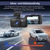 Miofive Car Camera 4K Resolution, WiFi, Bluetooth, GPS Dash Cam,