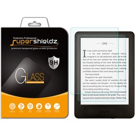 Supershieldz (2 Pack) Designed for Kindle (11th/10th Generation, 2022/2019) / Kindle E-Reader (8th Generation) Tempered Glass Screen Protector, Anti Scratch, Bubble Free